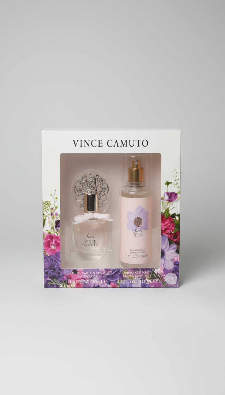 SET PERFUME VINCE CAMUTO 1.0oz 4.2oz