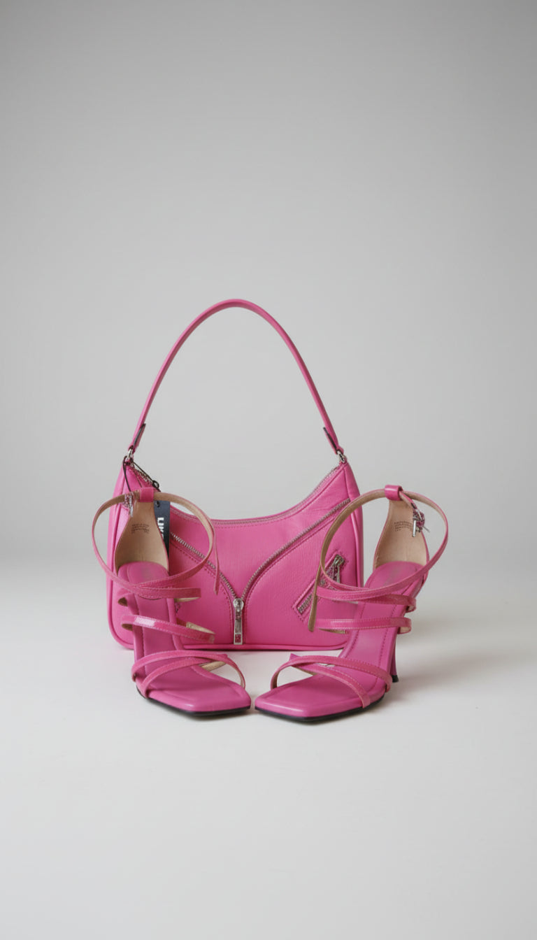 Sandalias elegantes de tacón cuadrado Michael Kors