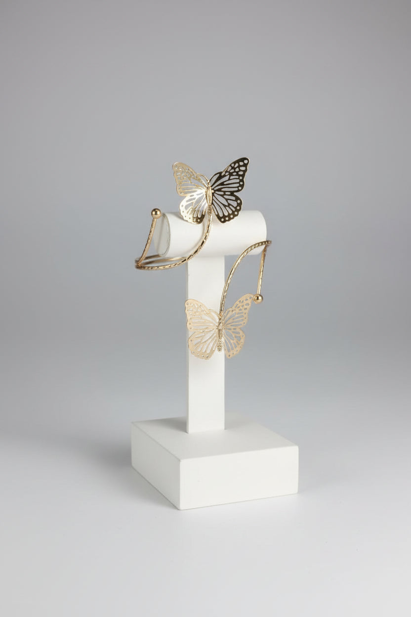 Brazalete Ajustable – Esencia Etérea y Sofisticación Natural