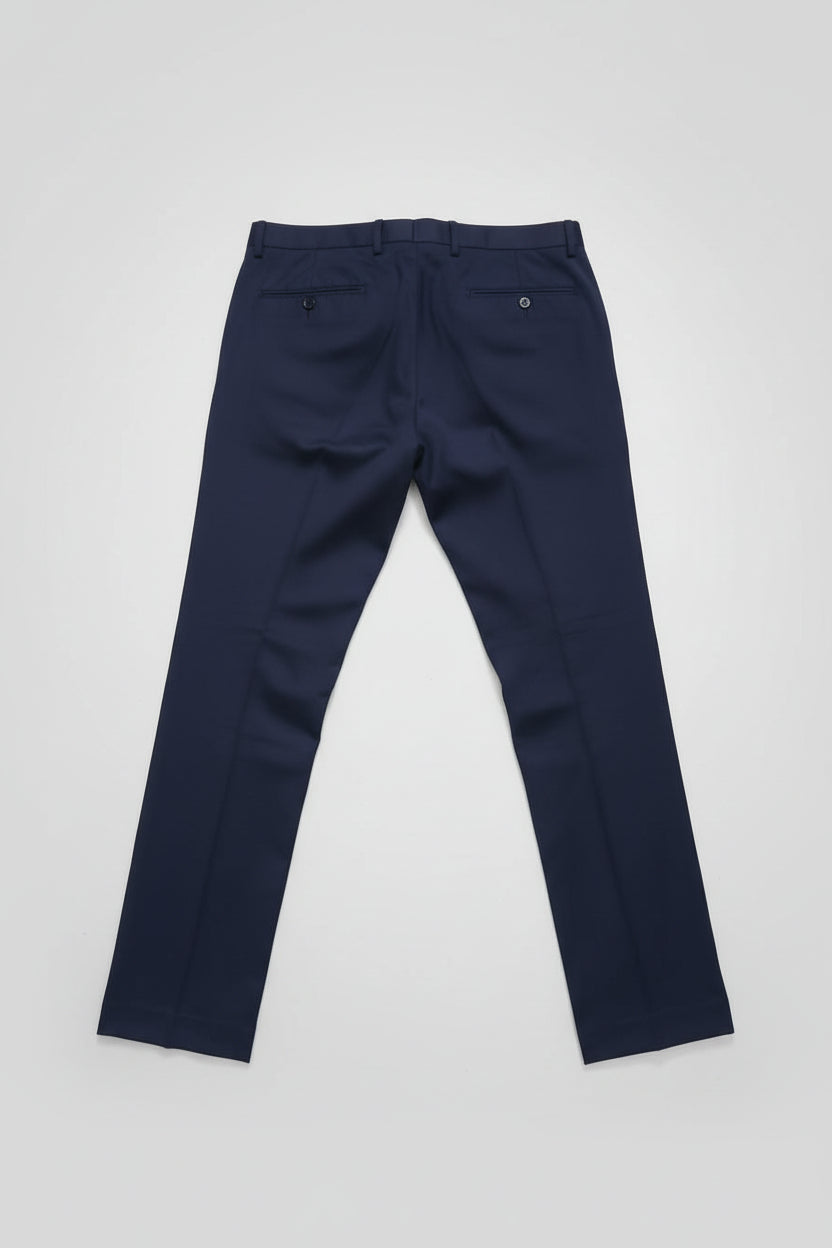 Pantalón de Vestir Tahari – Corte Clásico en Azul Marino